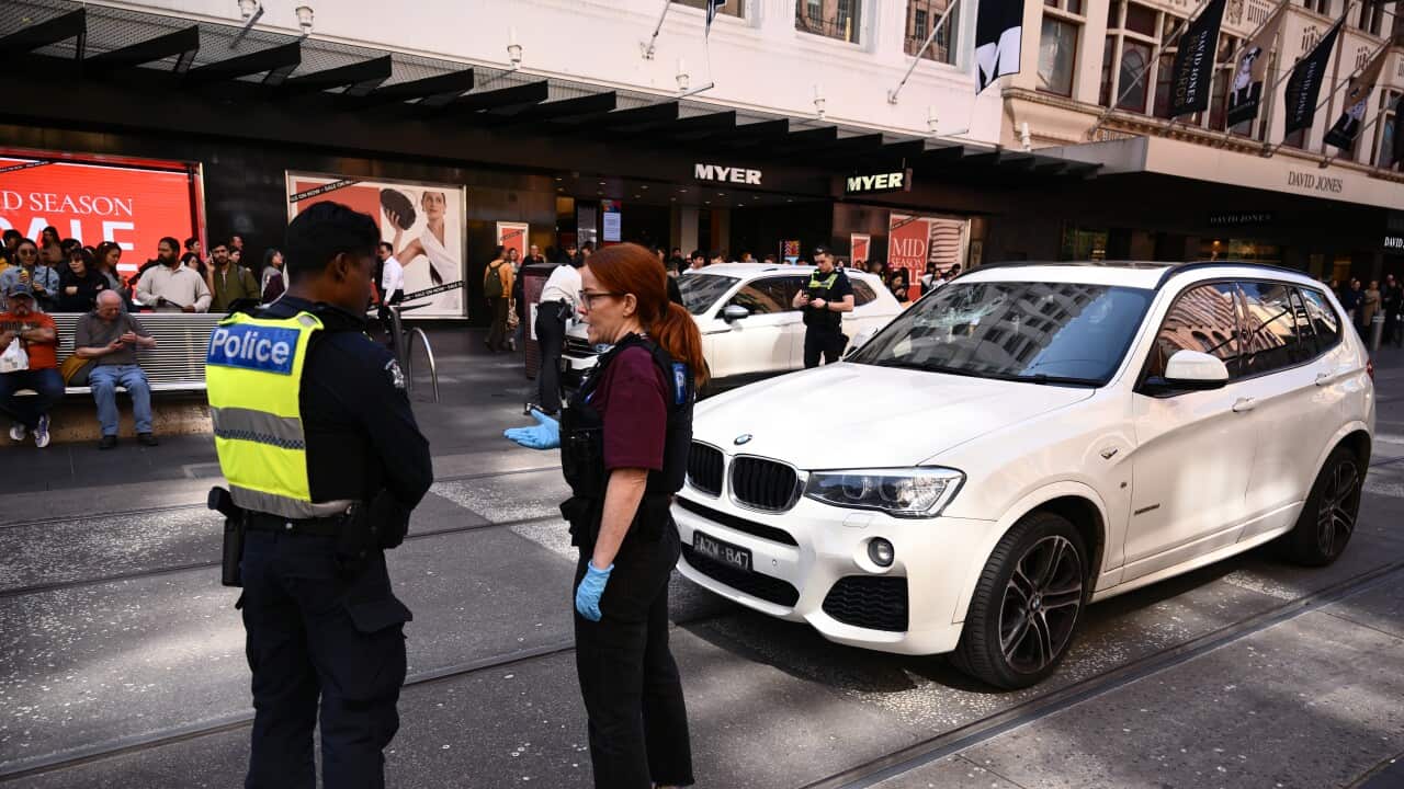 BOURKE ST MALL VEHICLE