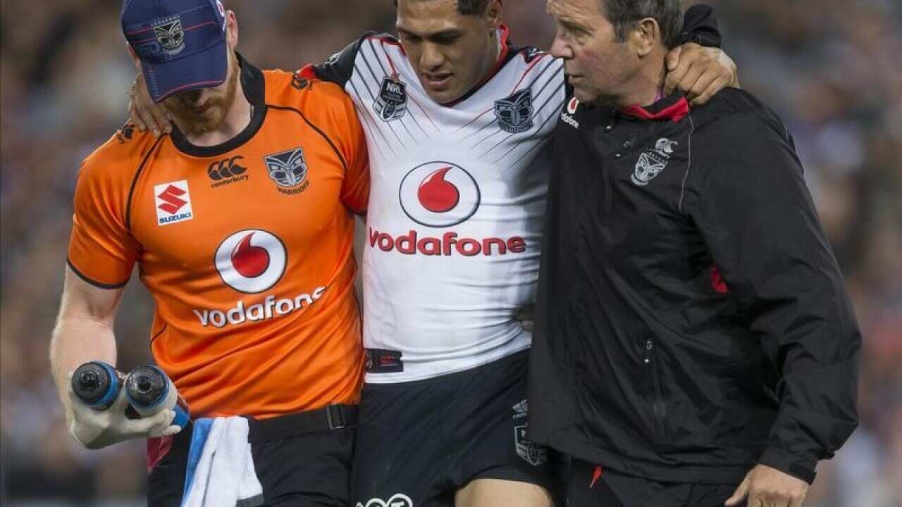 Roger Tuivasa-Sheck of the Warriors.