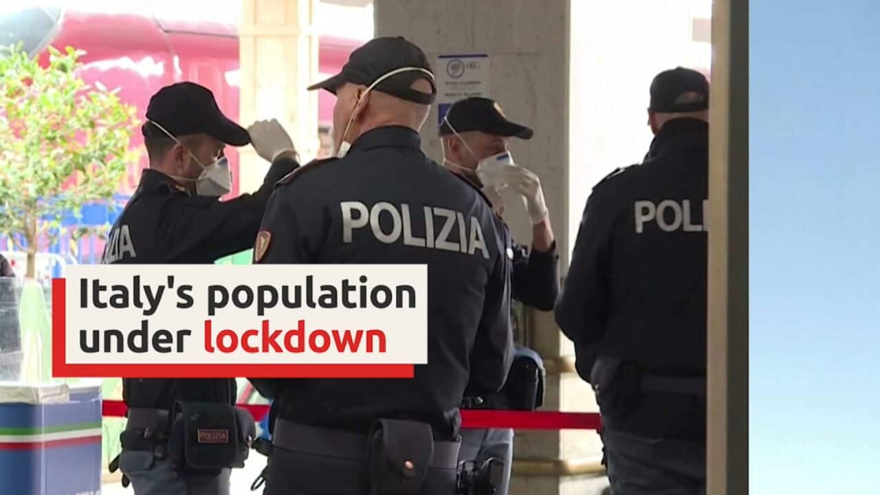 The Italian government has announced a nation-wide lockdown as the coronavirus continues to spread.