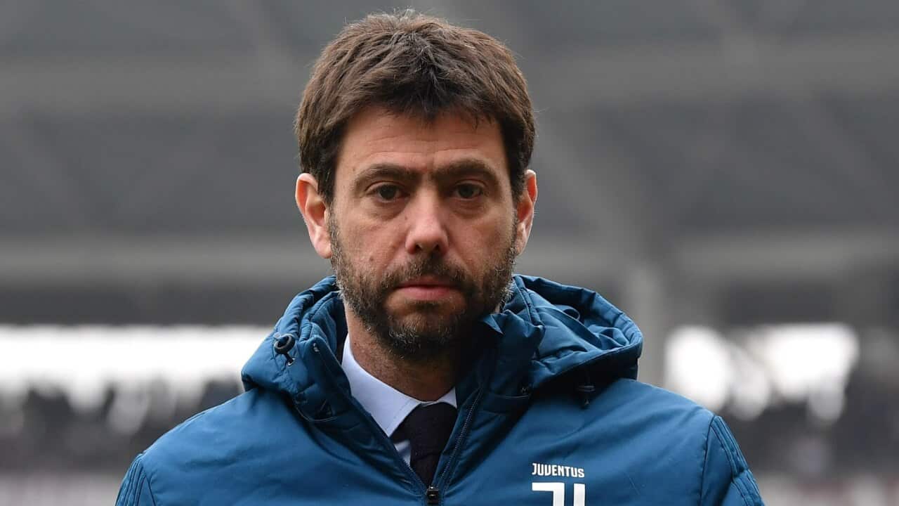 Juventus president Andrea Agnelli