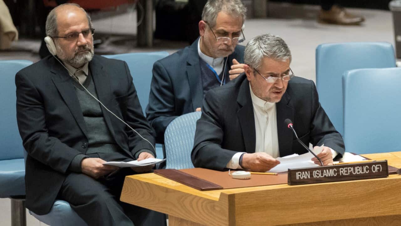 Iranian Ambassador to the United Nations Gholamali Khoshroo