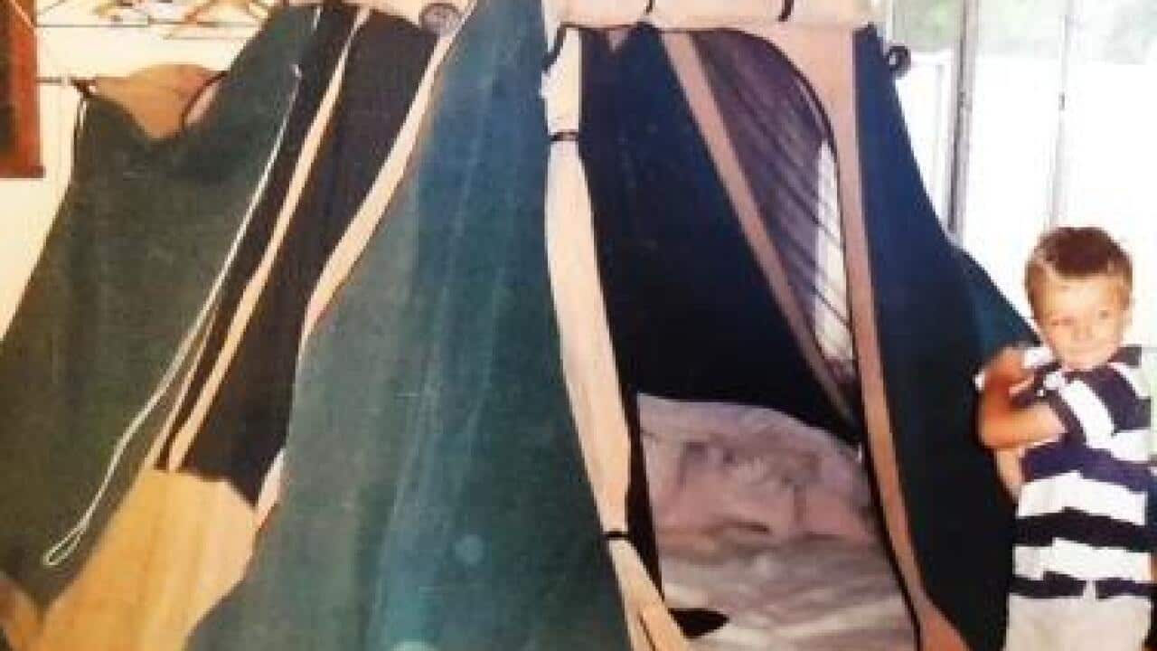 tent in lounge