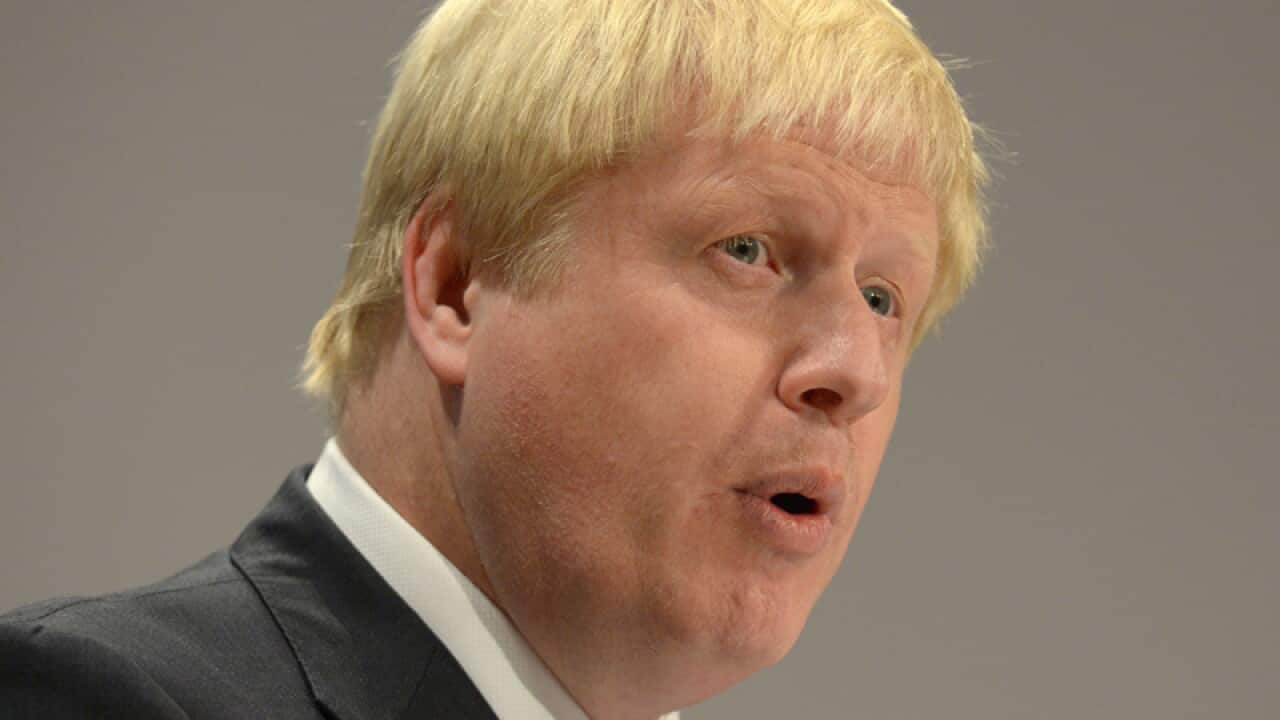 Foreign Secretary Boris Johnson