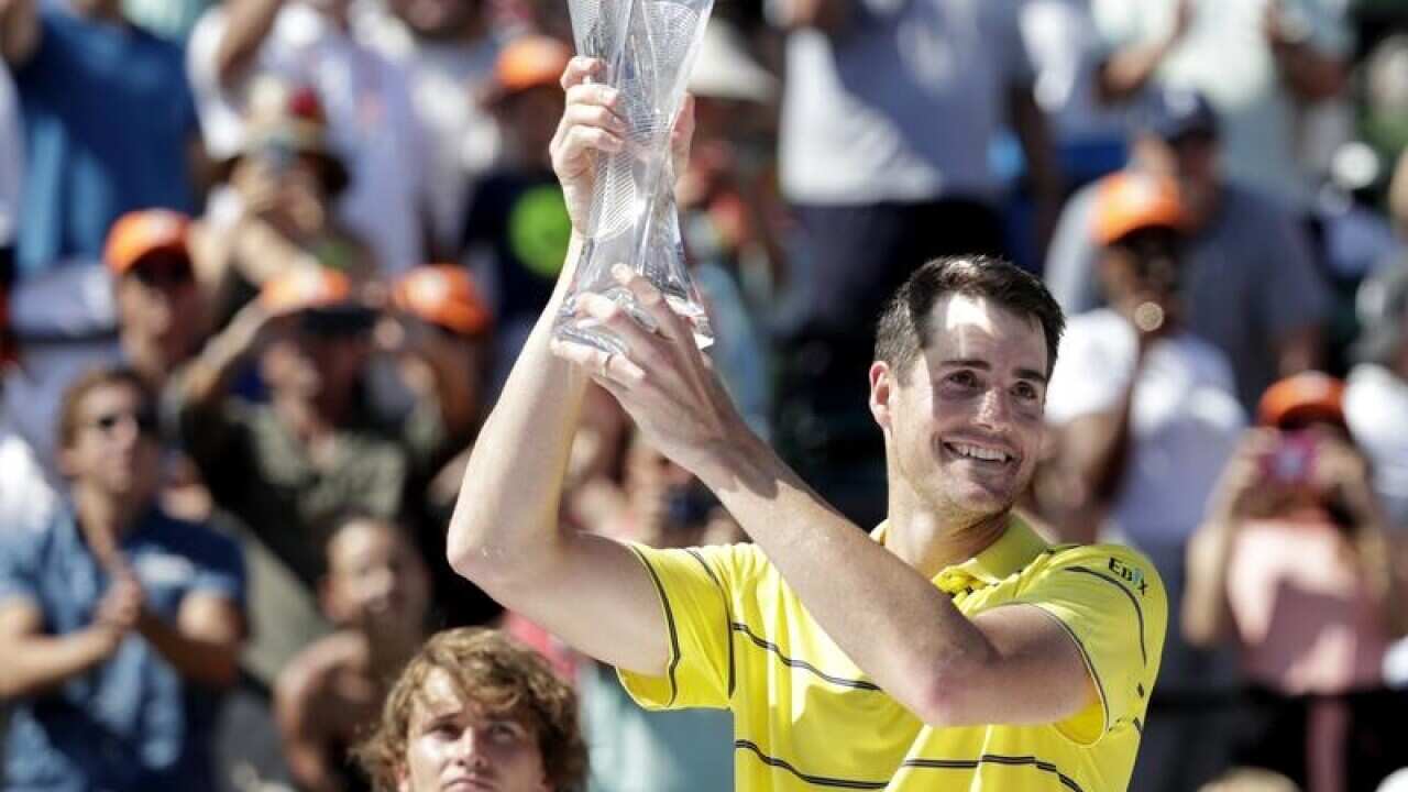 American tennis player John Isner