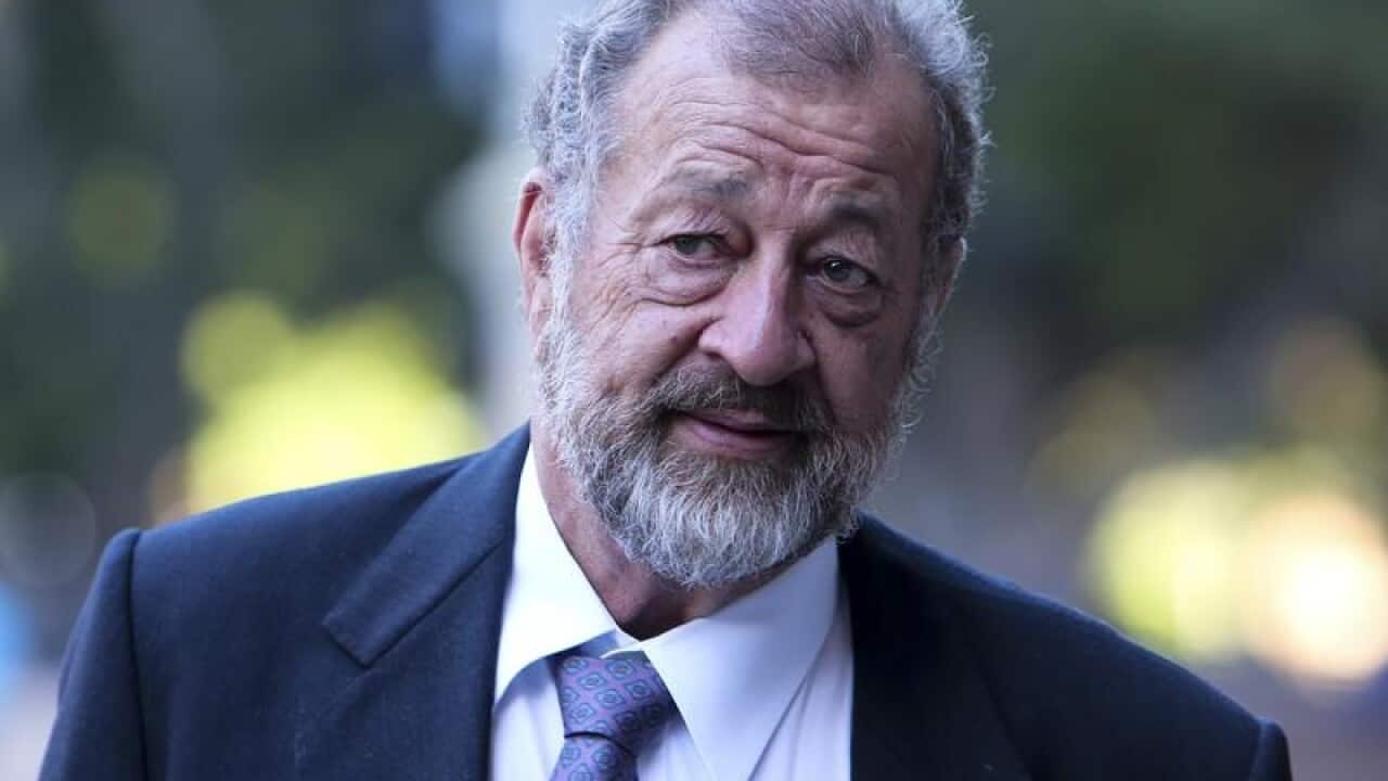 Ric Robinson, the husband of the late author Colleen McCullough (file)