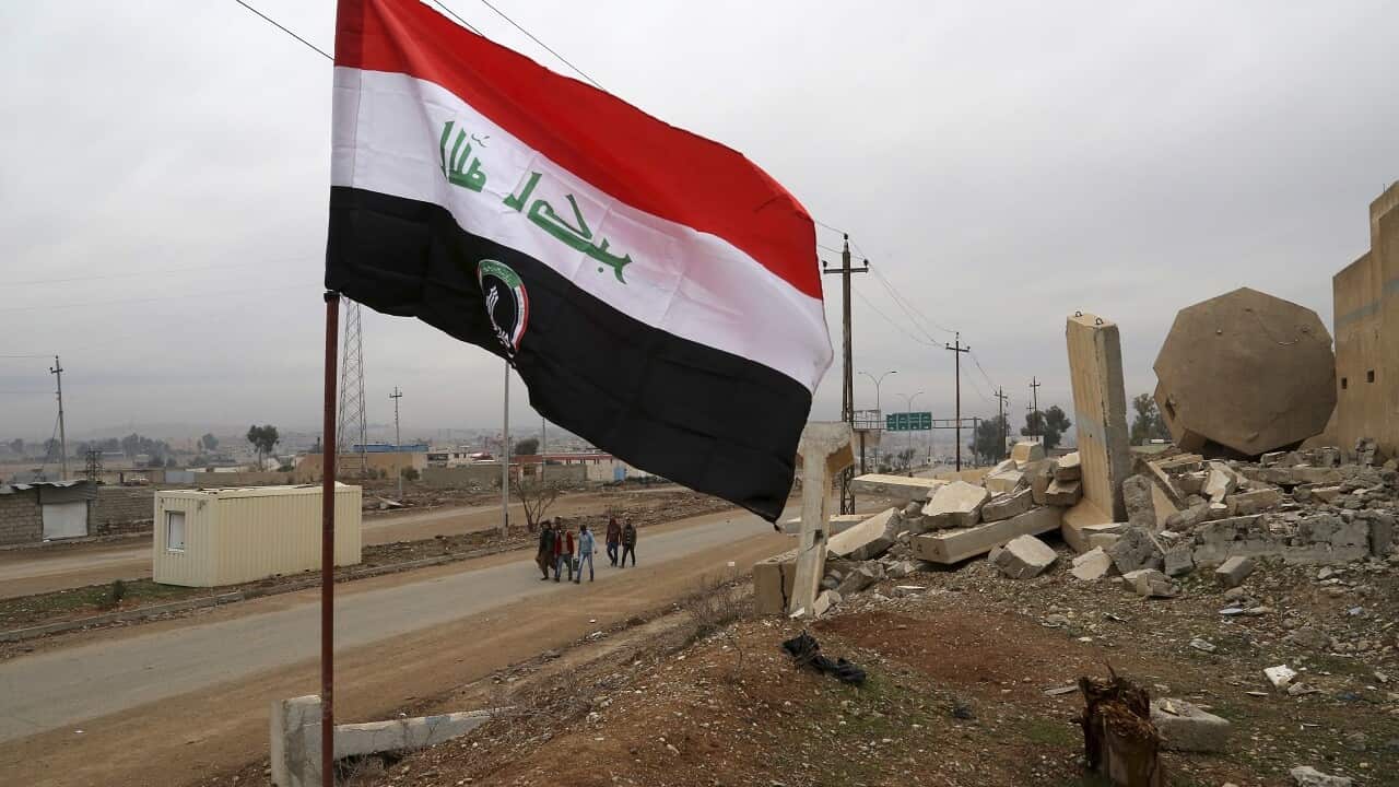 Iraqi flag 