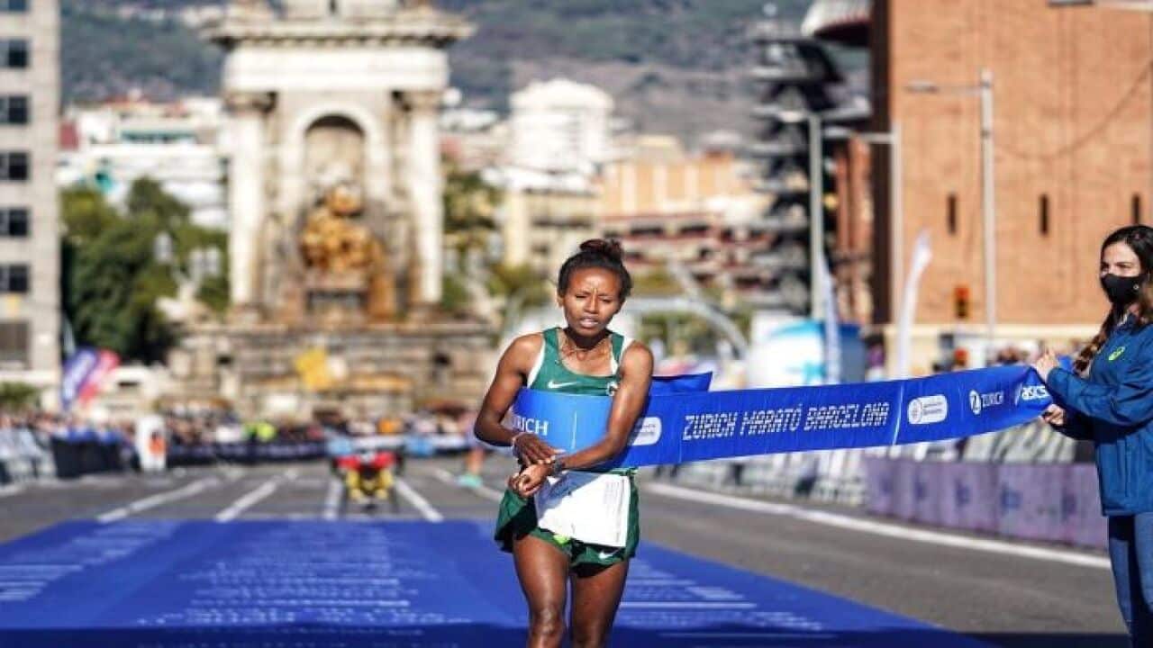 Tadu Teshome wins in Barcelona