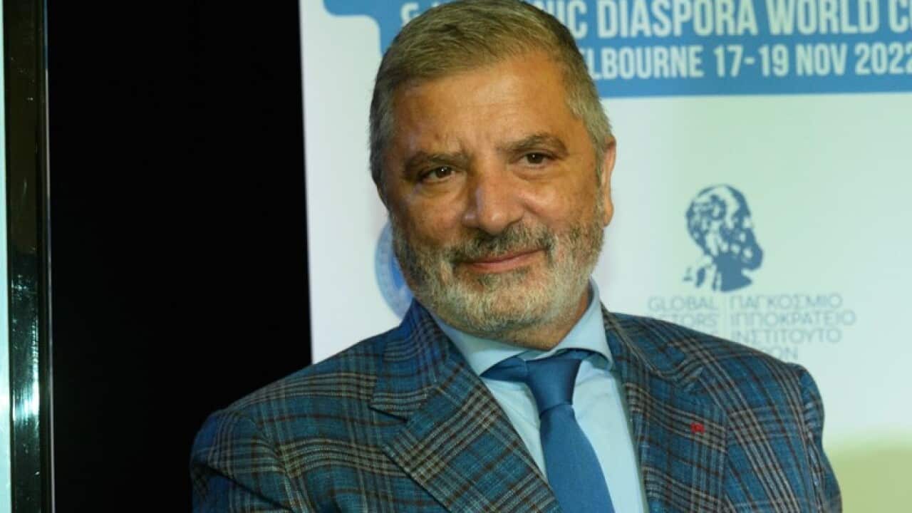 Στιγμιότυπο από την επίσκεψη του Περιφερειάρχη Αττικής, γιατρού Γιώργου Πατρούλη στην Μελβούρνη το 2022