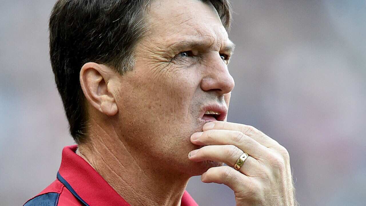 Melbourne Demons head coach Paul Roos