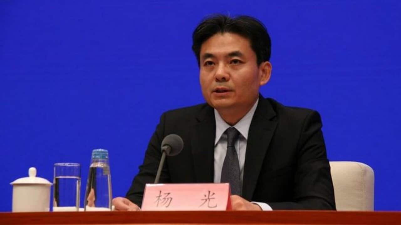 Spokesman for the Hong Kong and Macau Affairs Office, Yang Guan, says some irresponsible foreign figures have been stirring up trouble in a bid to contain China's development.