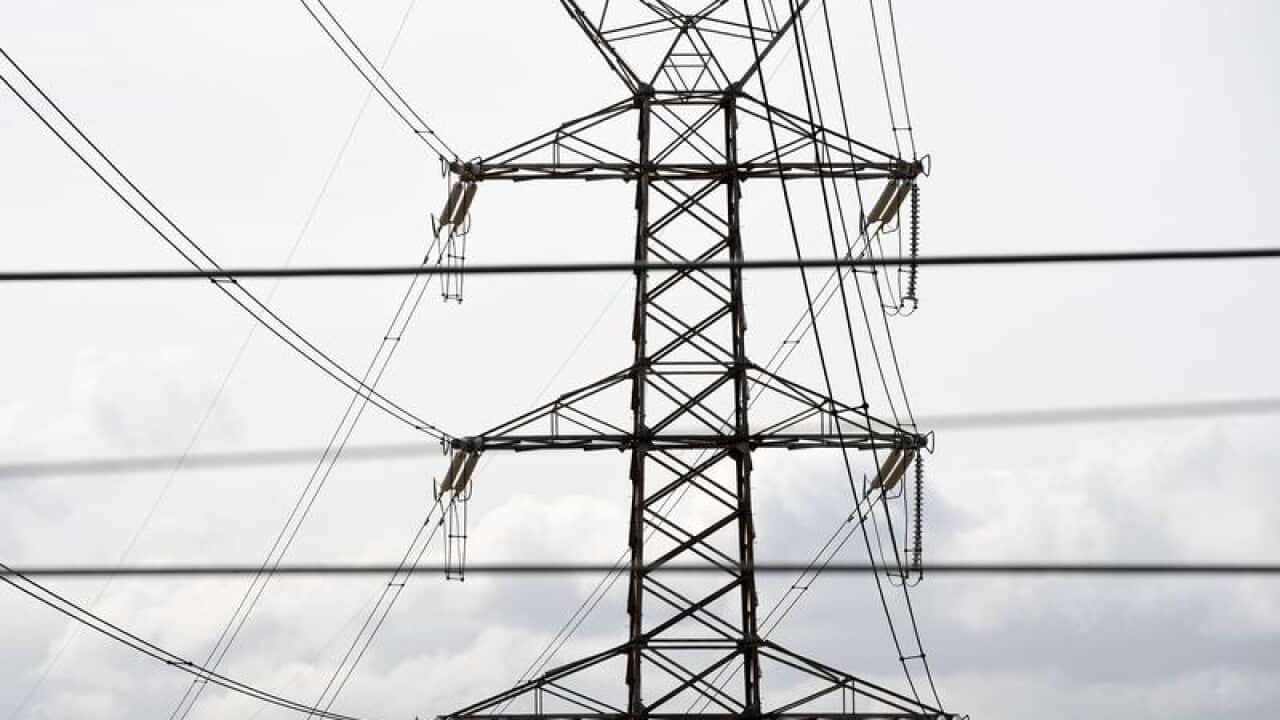 An electricity tower