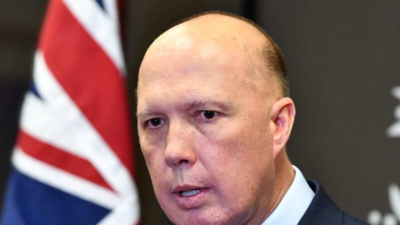 Home Affairs Minister Peter Dutton said the family were "not refugees" and had been warned they would not be allowed to settle in Australia.