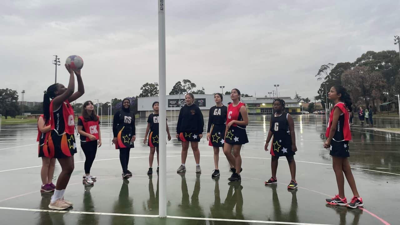 Players from the Newington Phoenix club in western Sydney.