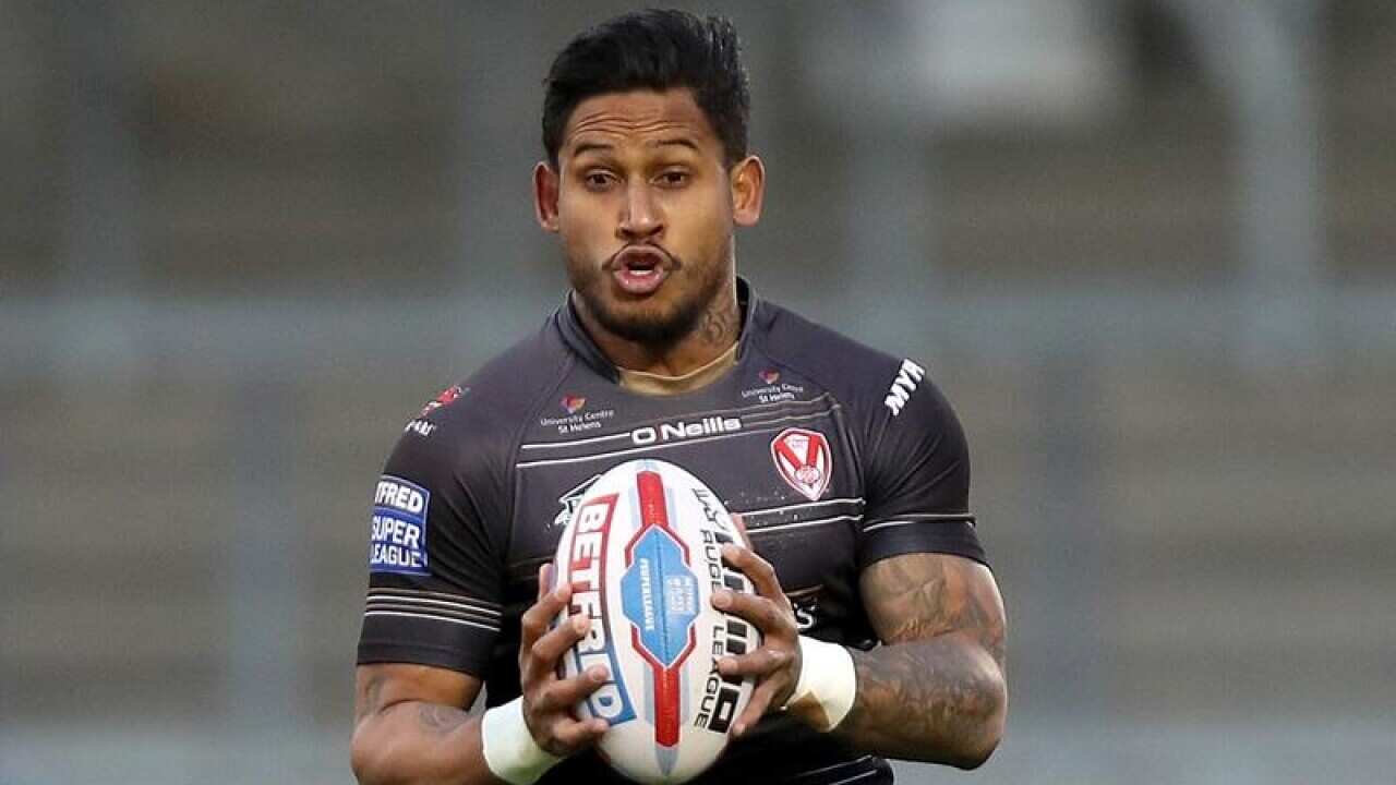St Helens' Ben Barba.