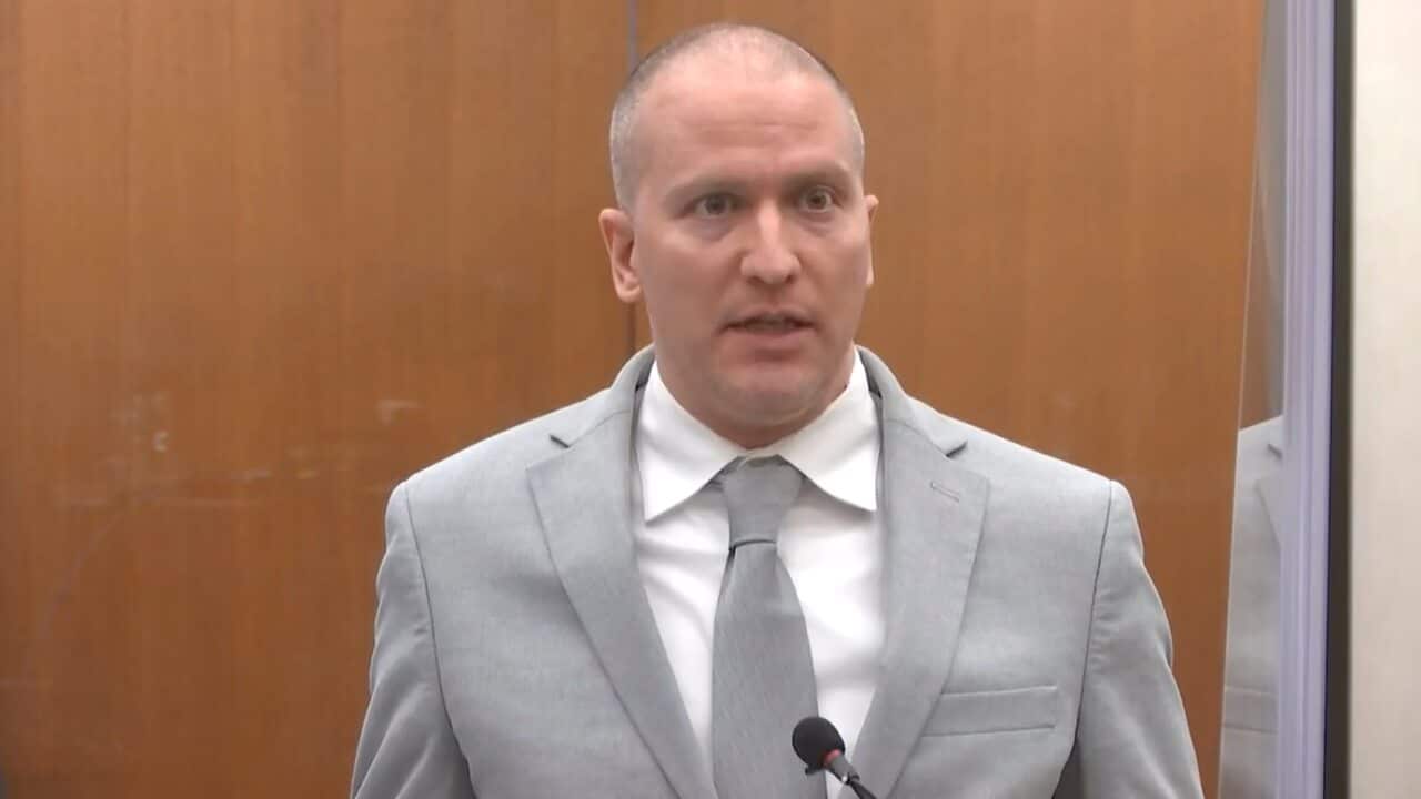 Former Minneapolis police Officer Derek Chauvin has been sentenced to 22 and a half years in prison.