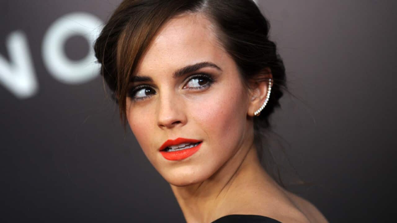 Emma Watson has been accused of betraying her feminist ideals by posing for a revealing picture in Vanity Fair magazine.