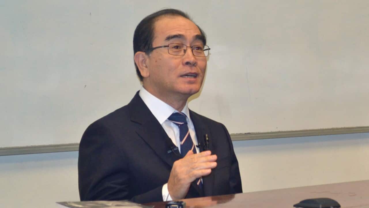 A former North Korean diplomat and defector Thae Yong Ho