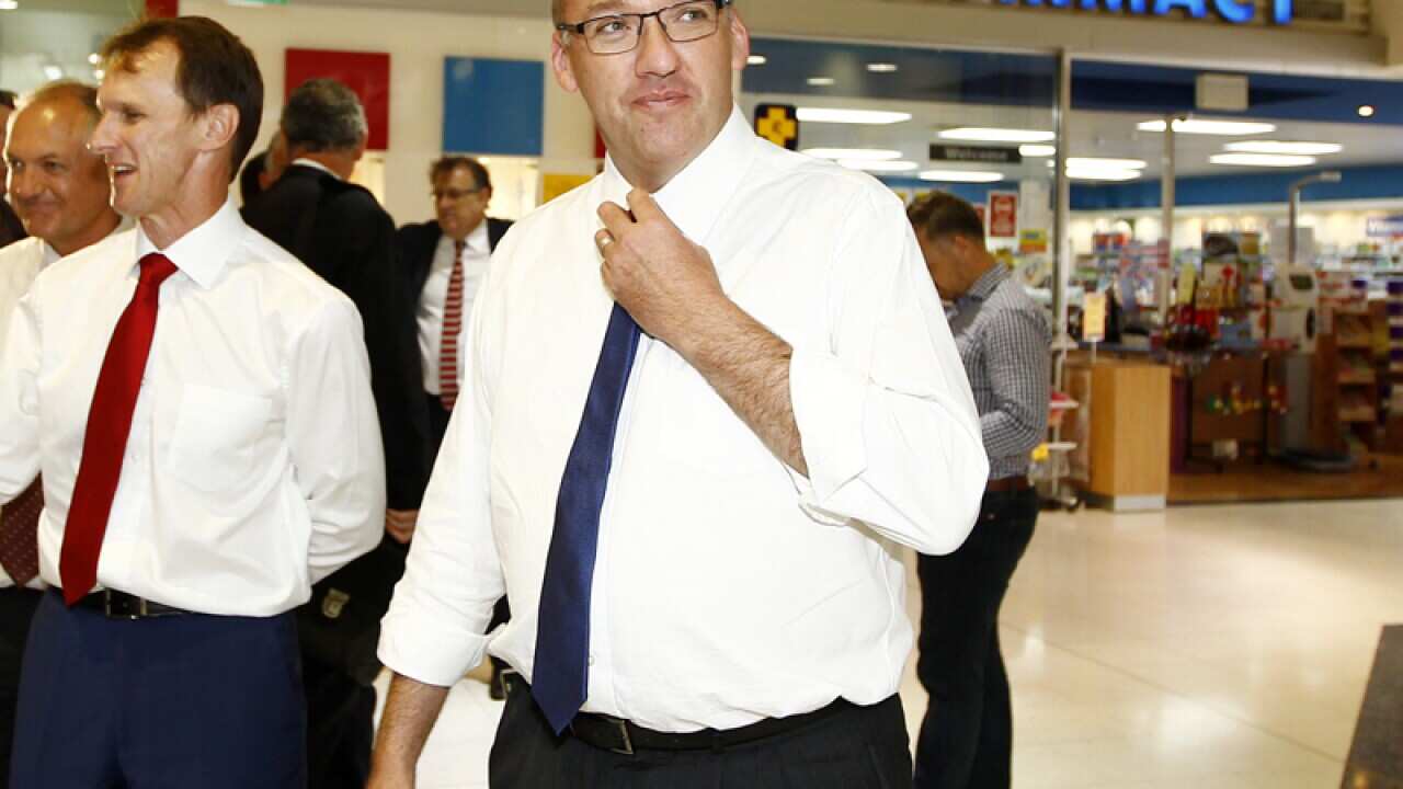 NSW Opposition Leader Luke Foley on the NSW Central Coast.