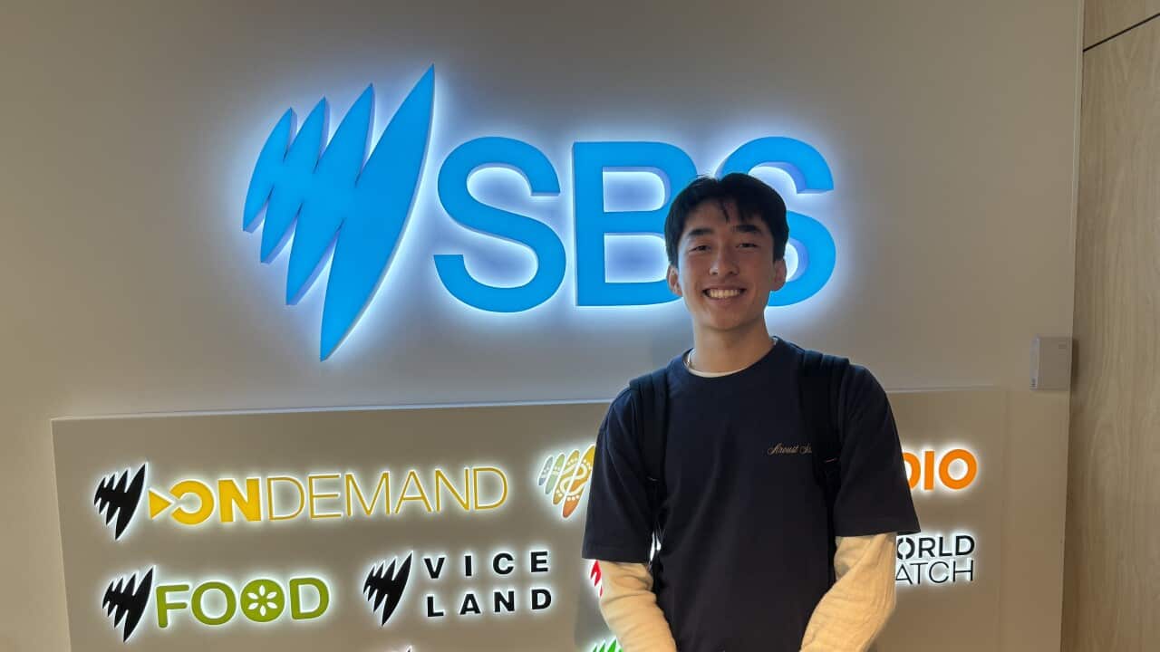 Terry Wang nella redazione di SBS.