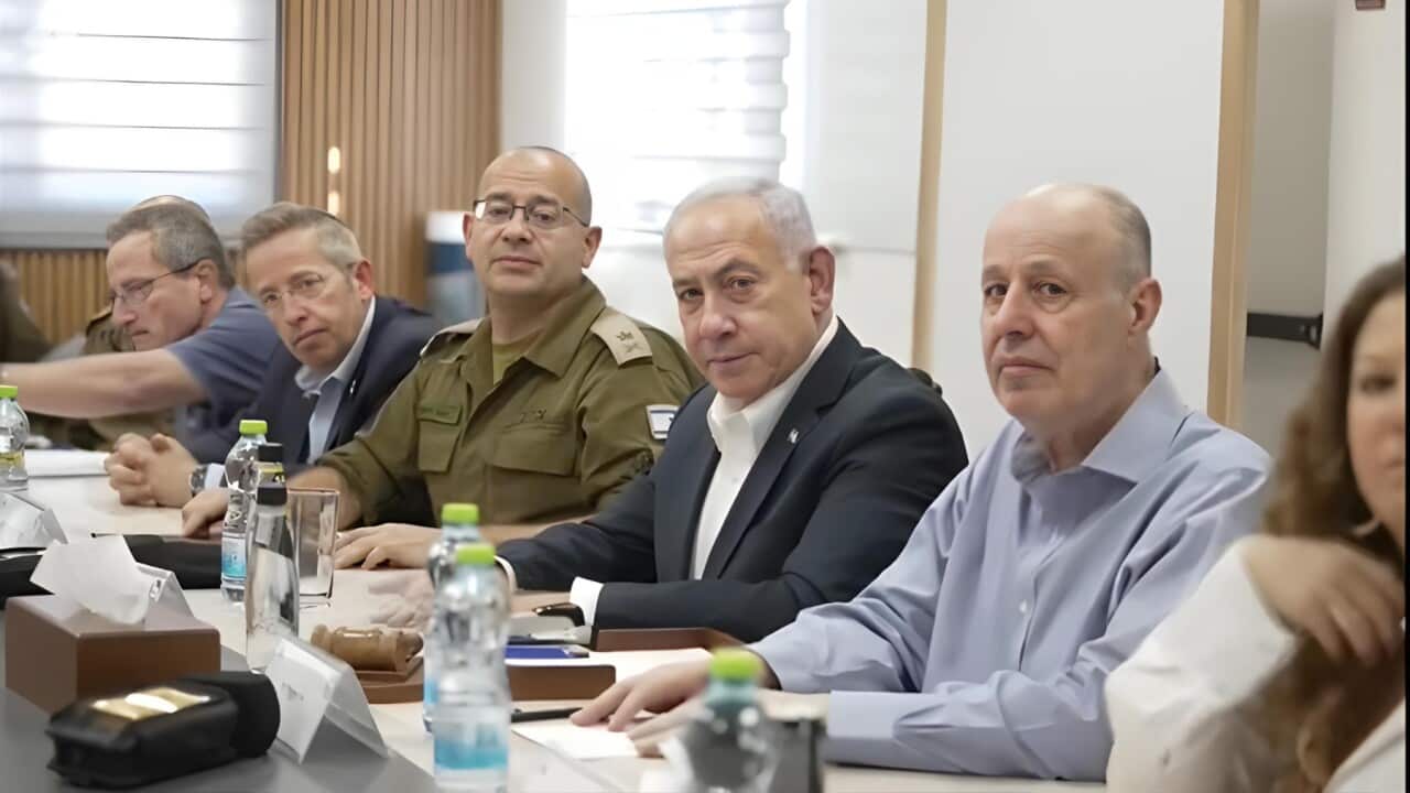 Israeli Prime Minister Benjamin Netanyahu will consider negotiations over hostages (AP).jpg