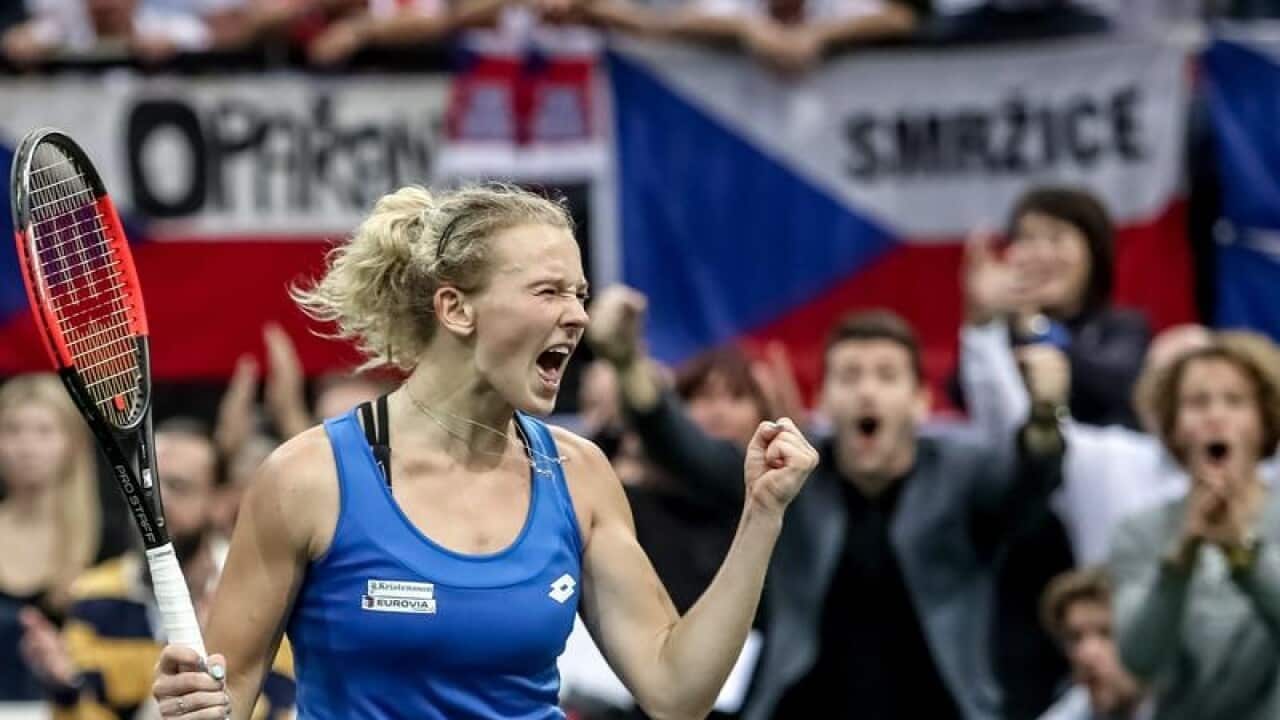 Katerina Siniakova Czech Republic, Fed Cup.