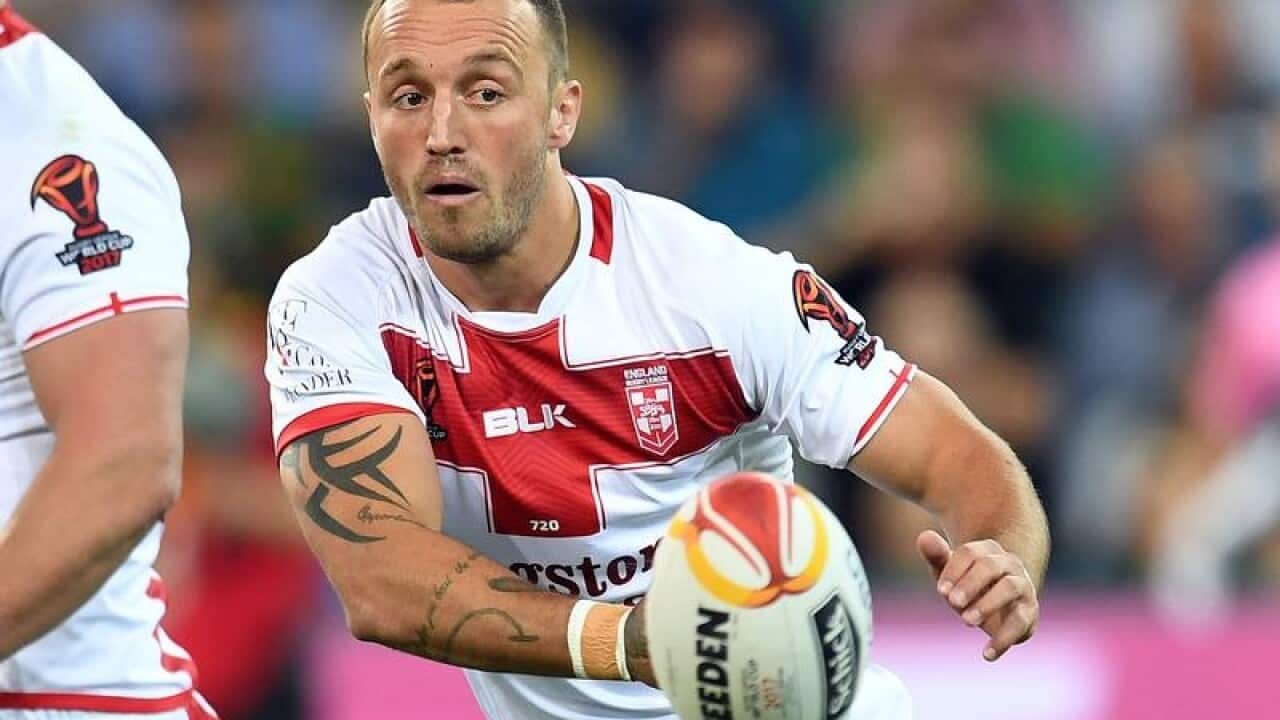 England player Josh Hodgson