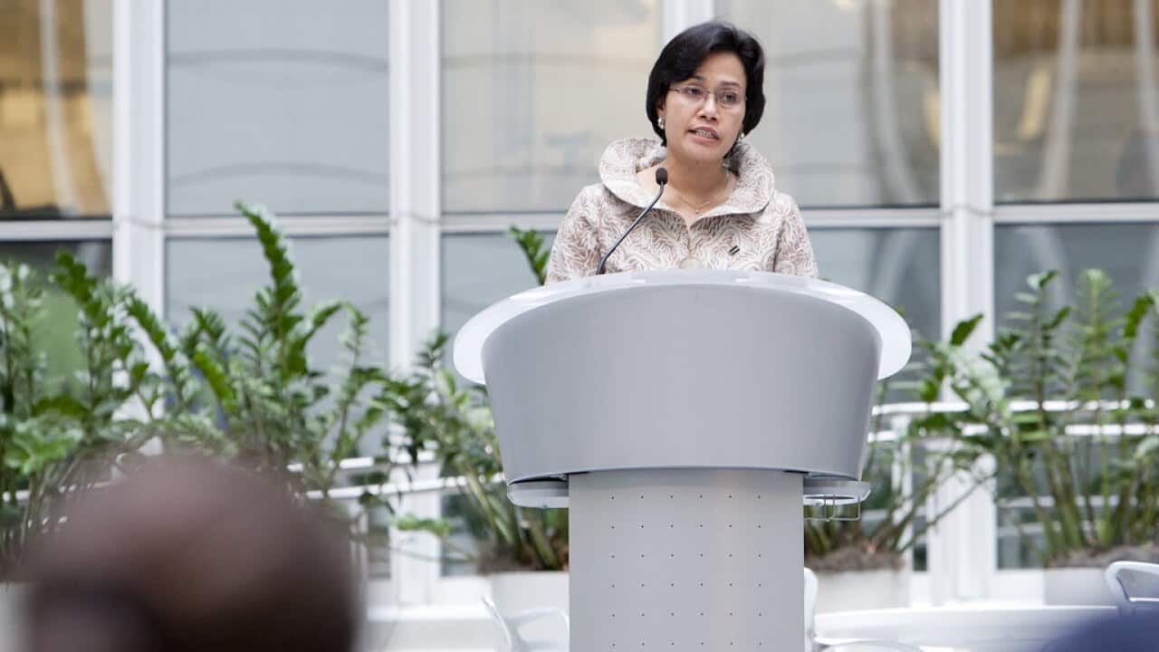 Sri Mulyani Indrawati, the Finance Minister of the Republic of Indonesia.