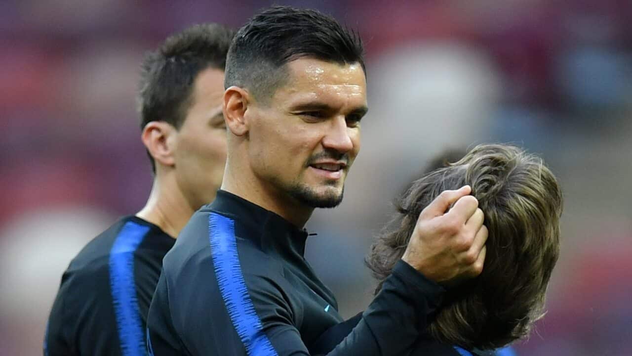 Croatia Dejan Lovren Harry Kane Tottenham Hotspur England 2018 FIFA World Cup