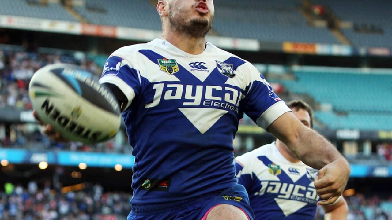 Bulldogs NRL playmaker Josh Reynolds