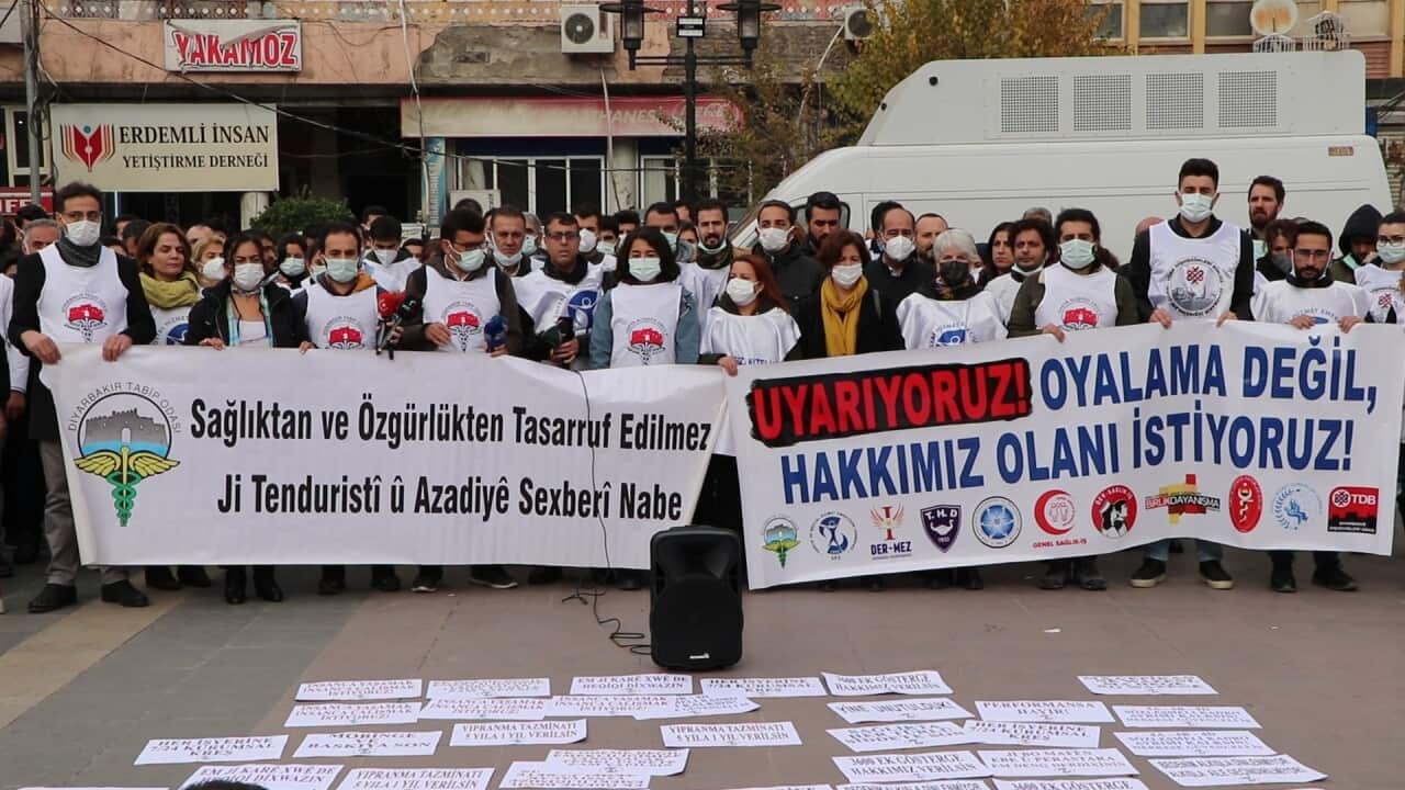 Teachers on strike, Turkey