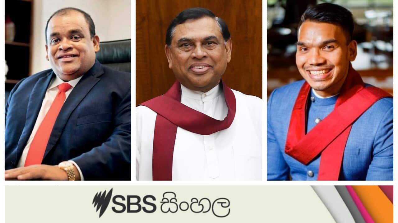 Dhammika Perera, Basil Rakapaksa and Namal Rajapaksa_ Sri Lankan politics