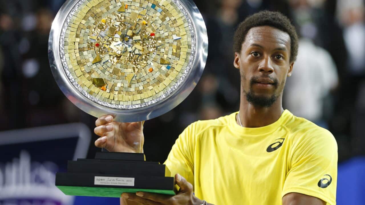 French tennis player Gael Monfils