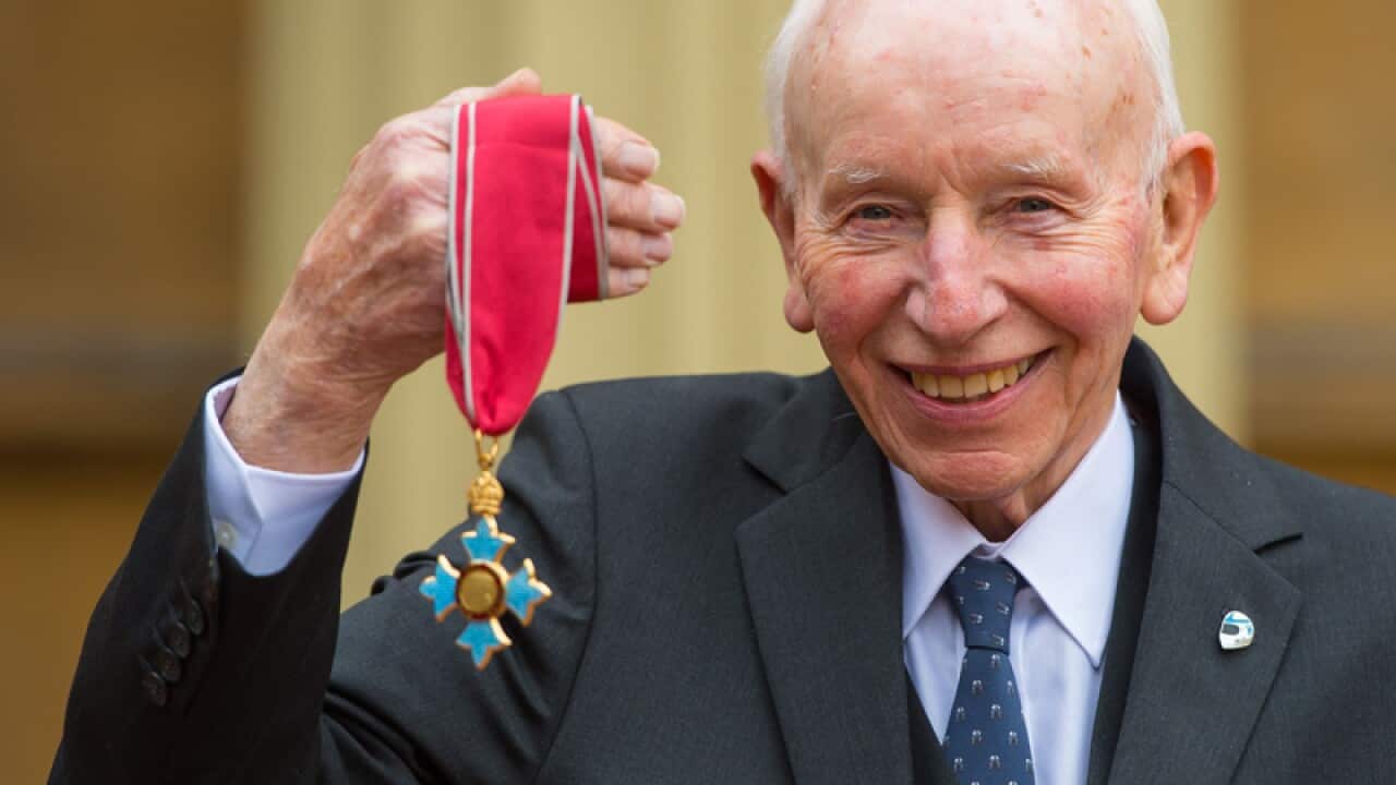 Motor racing legend John Surtees