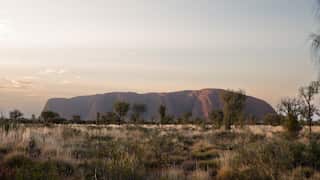 Uluru at sunset