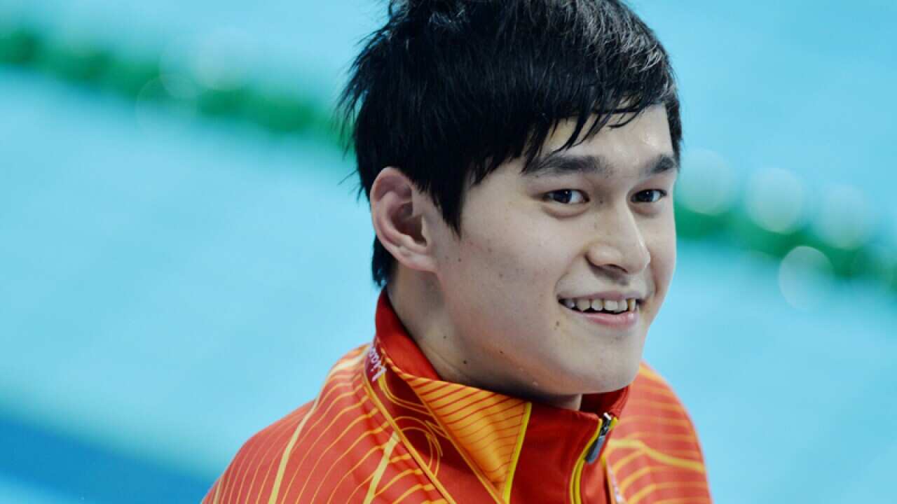 Chinese swimming champion Sun Yang