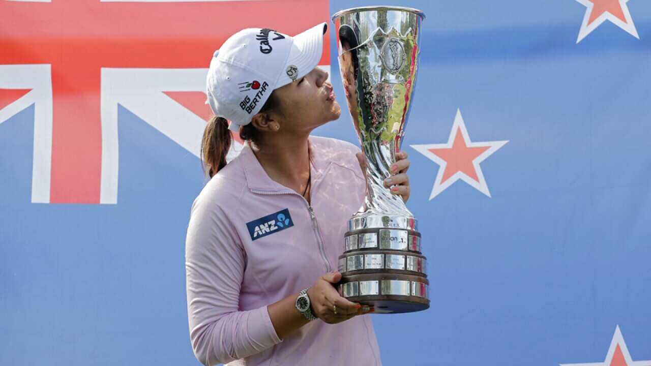 Lydia Ko, of New Zealand,