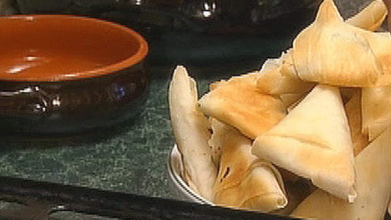 Lamb fillo parcels (serimsek)