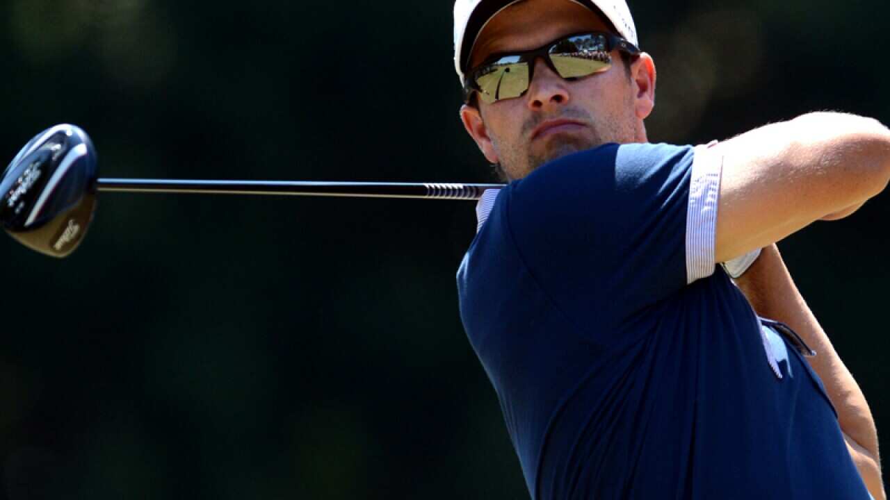 Australian golfer Adam Scott