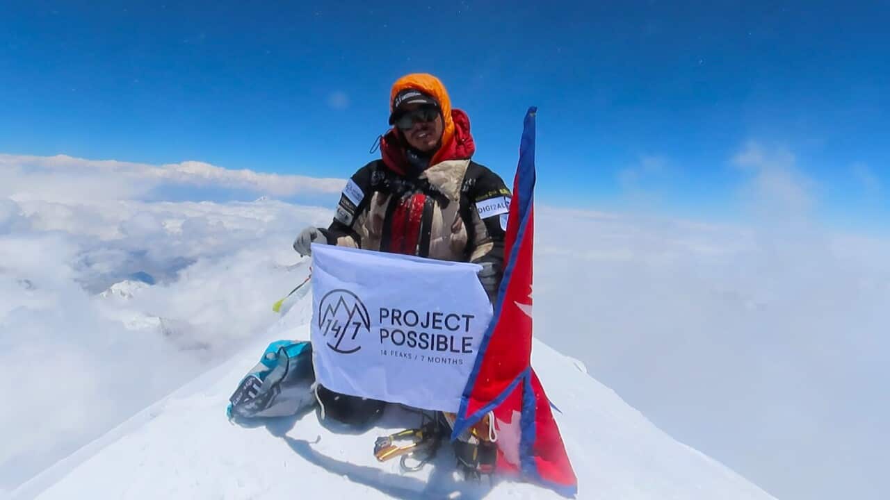 Nirmal Purja made a new world record, climbing 14 highest mountains in the world.