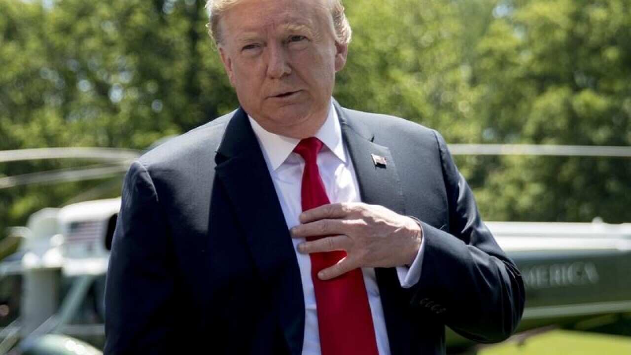 US President Donald Trump