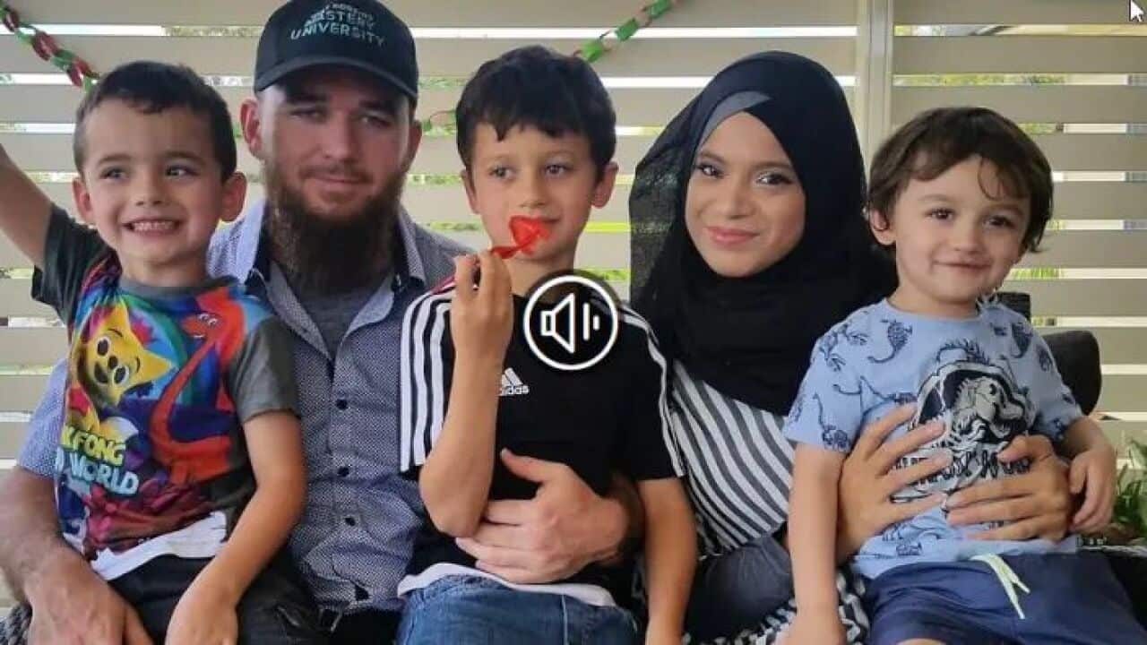 Fatimah Haase and family.