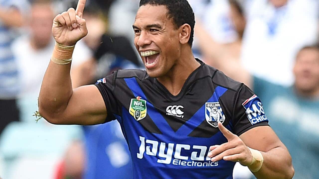 Canterbury Bulldogs winger Will Hopoate