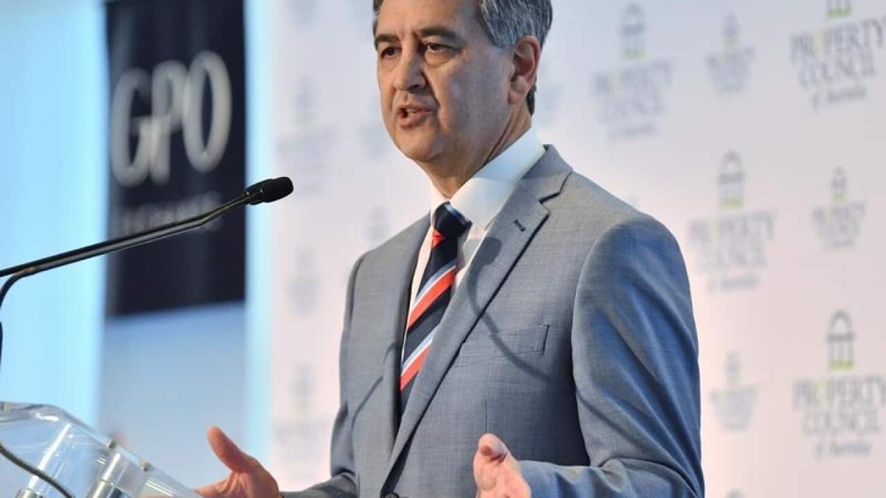 South Australian Treasurer Rob Lucas.