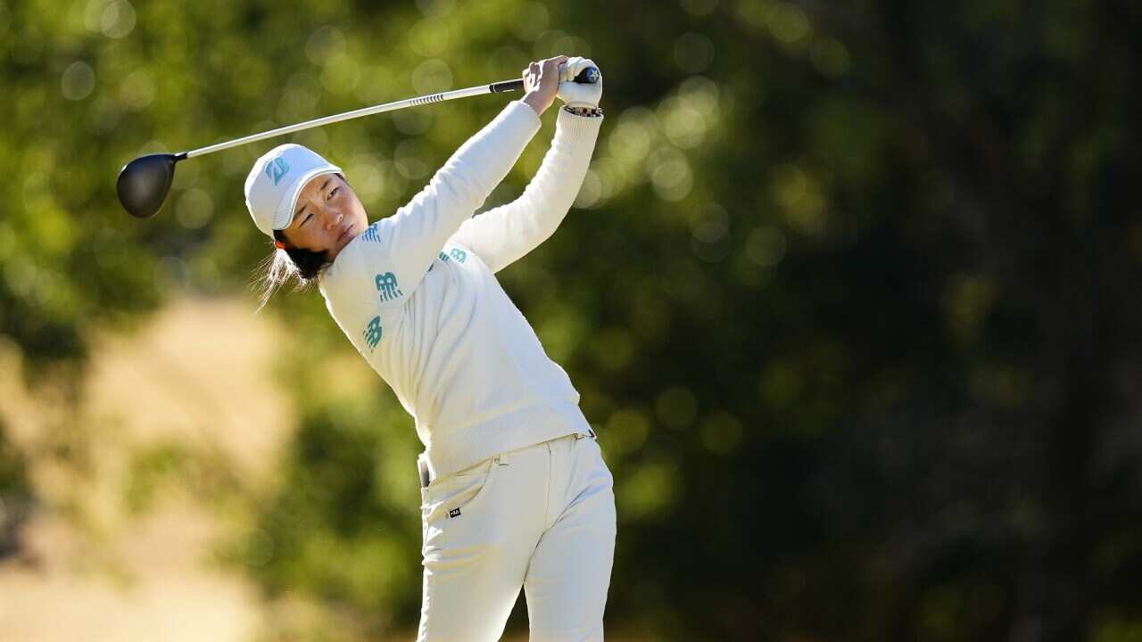 Golfer Miyu Sato of Japan.