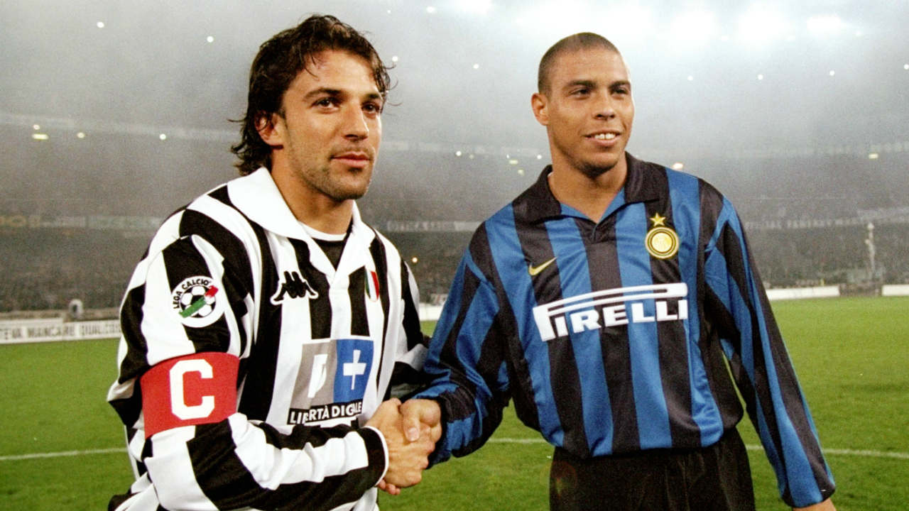 Alessandro Del Piero (L), Ronaldo