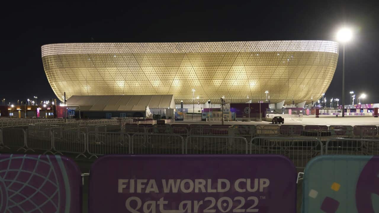 Football stadium.