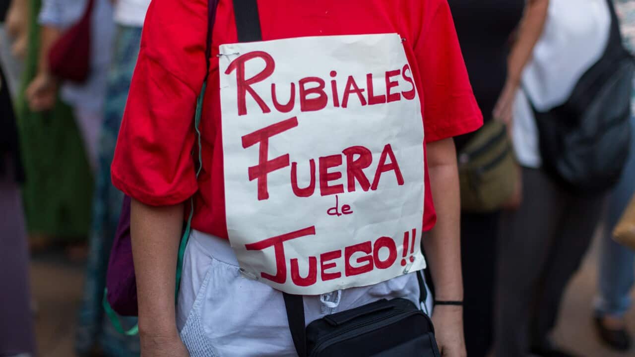 Feminist demonstration in support of Jenni Hermoso in Madrid, Spain - 28 Aug 2023