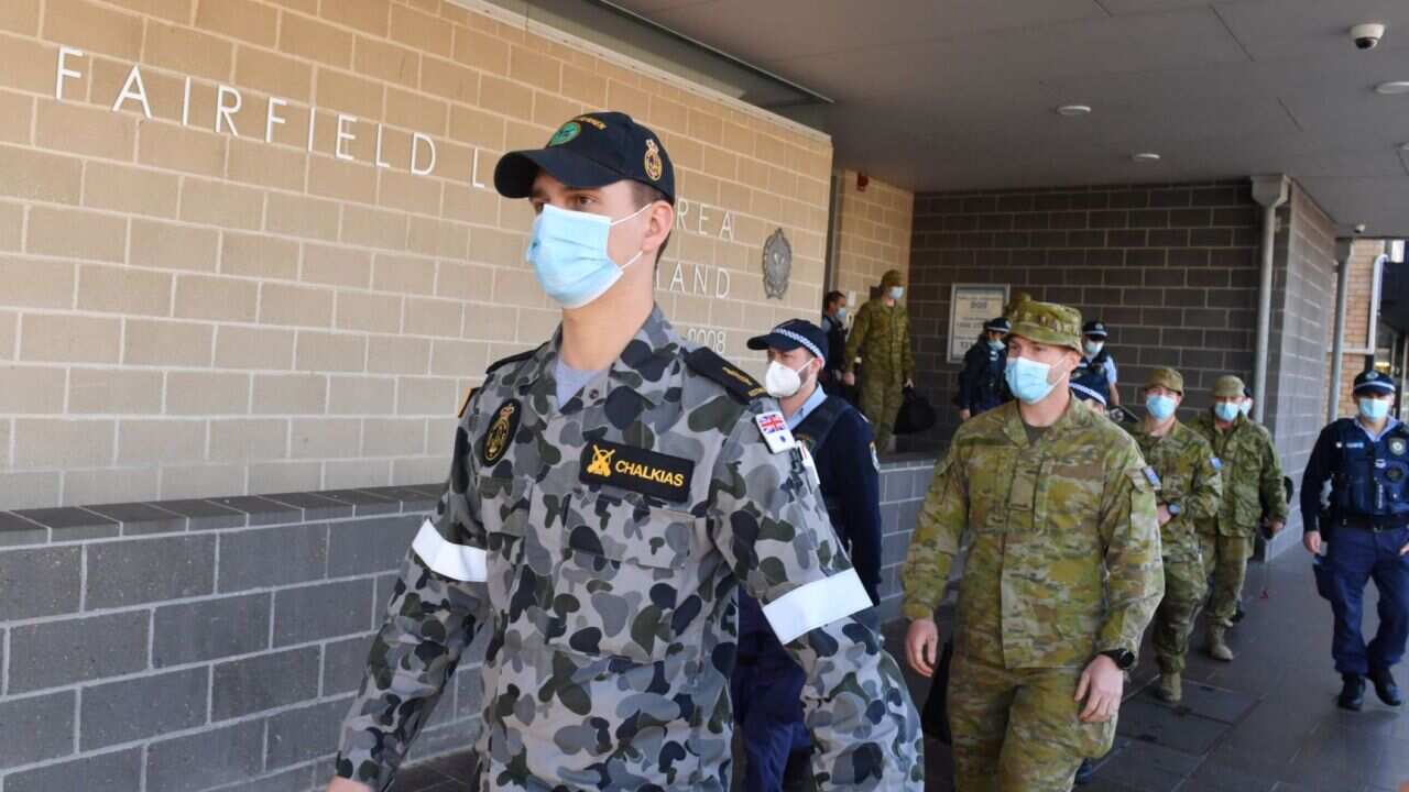 The ADF troops will assist police with patrolling and doorknocking to ensure people are complying with self-isolation and stay-at-home orders.
