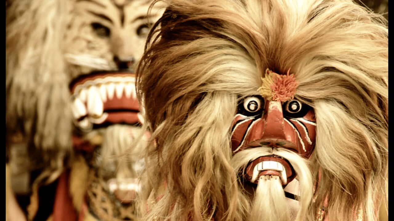 A Reog Ponorogo performance is a colourful event where art meets the mystical.   
