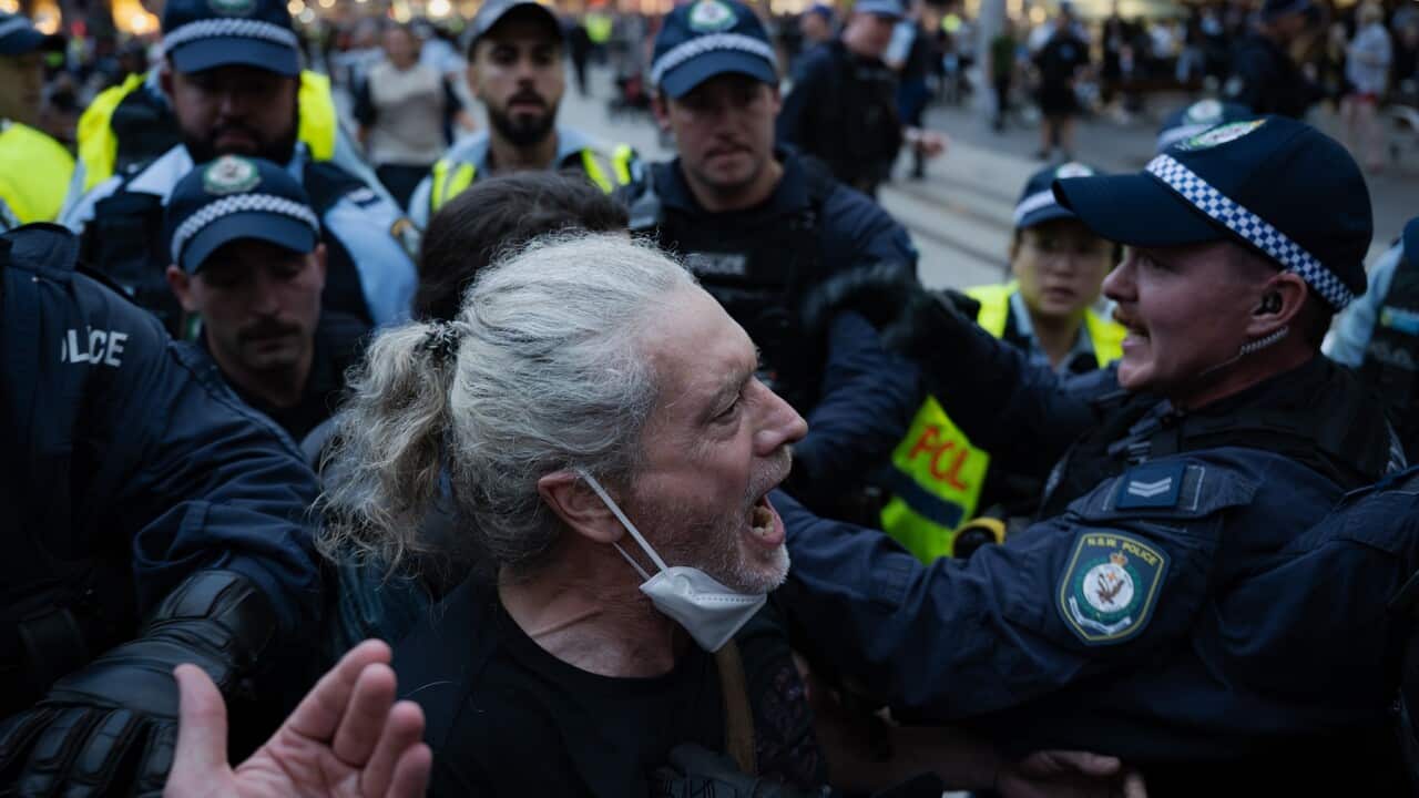 HERZOG AUSTRALIA VISIT PROTEST